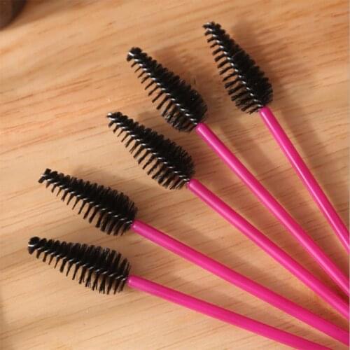 Micro Eyelash Brushes Disposable Individual Mascara Wands Applicator Wand Brushes Eye Lashes Cosmetic Spoolers Makeup Tool Kit