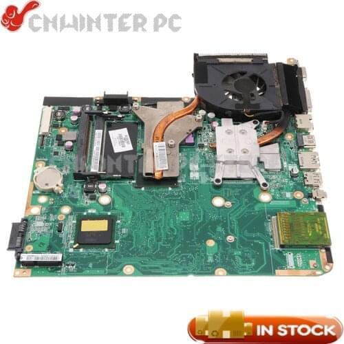 NOKOTION 518431-001 DAUT3DMB8D0 For HP DV6-1000 Motherboard T9400+Heatsink Fit for 571187-001 571188-001 509450-001 509451-001