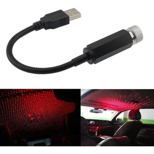 New Car USB LED Roof Star Night Lights Projector Light for Volkswagen VW Golf 4 6 7 GTI Tiguan Passat B5 B6 B7 CC Jetta MK5 Polo