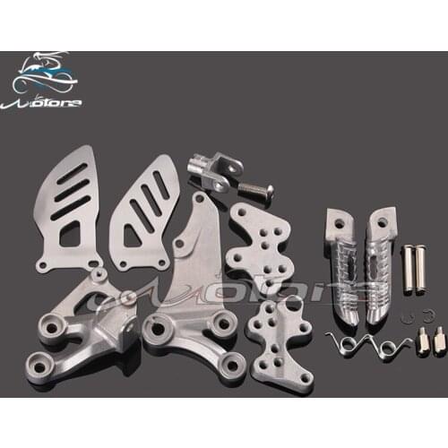 Front footpegs Foot pegs Footrest Pedals Bracket For GSXR600 GSXR750 GSX600R GSX750R GSXR 600 750 K6 K8 06 07 08 09
