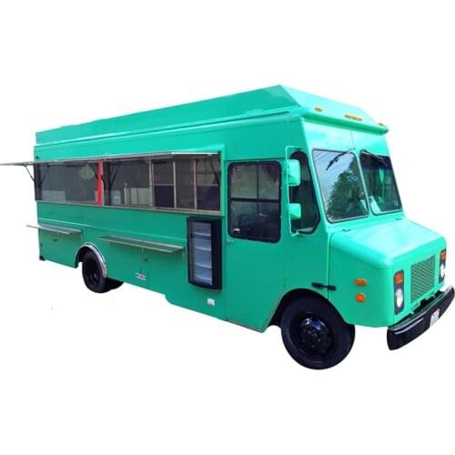 Custom Mobile Street Fast Vending Food Cart Fast Food Truck Used Car Van Ice Cream Food Trailer with Freezer for Sale Europe