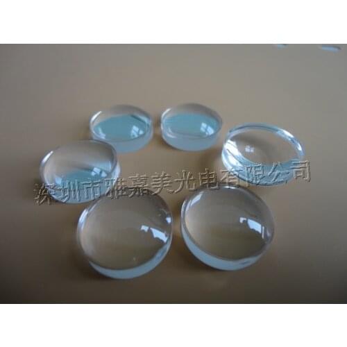Plastic power LED lens diameter 18mm Height 8.4mm Plano Convex lens,led optical lens,1W 3W Reflector Lens