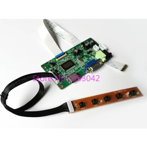 Fit LP173WF4 (SP)(F4)/(SP)(F5)/(SP)(F6) EDP-30Pins notebook PC panel 1920*1080 17.3" VGA display controller board DIY kit