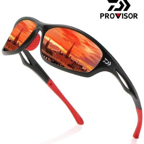 Daiwa New Polarized Fishing Sunglasses Men Women Fishing Goggles Camping Hiking Driving Bicycle Eyewear Sport Cycling Glasses