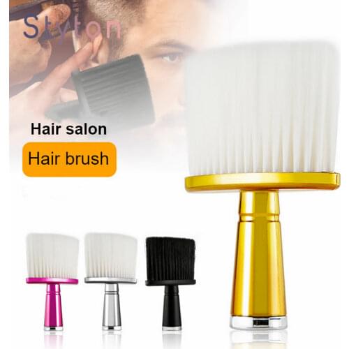 1PC Professional Soft Neck Face Duster Brushes Barber Hair Clean Hairbrush Beard Brush Salon Cutting Hairdressing Styling Tool