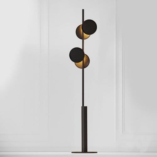 Nordic Floor Lamp Modern Led Standing Lamp Black Floor Lights For Living Room Bedroom Study Room Decor Lighting