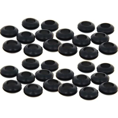 Fielect Hot Rubber Double Layer Protective Coils/Protective Wire Sleeves Black Aperture 10/12/14/16mm 100/200/300/500/1000pcs