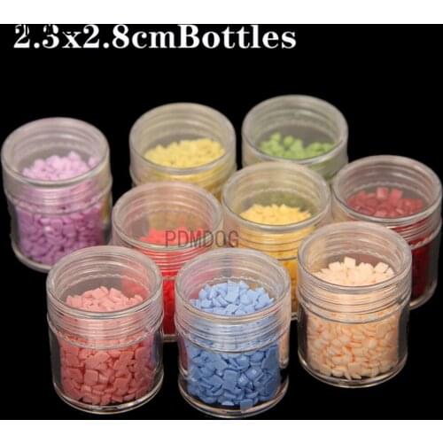 2021 New 60 bottles of diamond painting accessories container bottle diamond embroidery tool crystal bead nail storage jar
