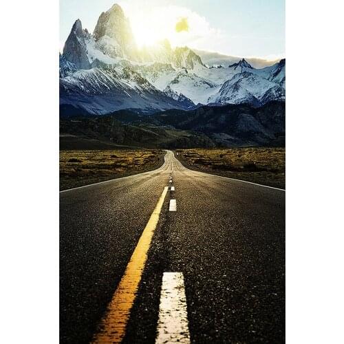 Snow Mountain Road 5D Diamond Painting diy diamond mosaic pattern crystal Pasted picture rhinestones diamond embroidery HL535