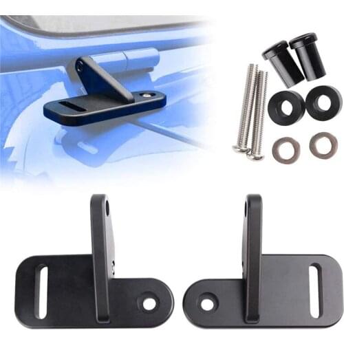 Car Accessories for Jeep Wrangler JL Sahara Rubicon Sport Brackets 2018-2019 Quality Aluminum Pillar Mounting Spotlight Brackets
