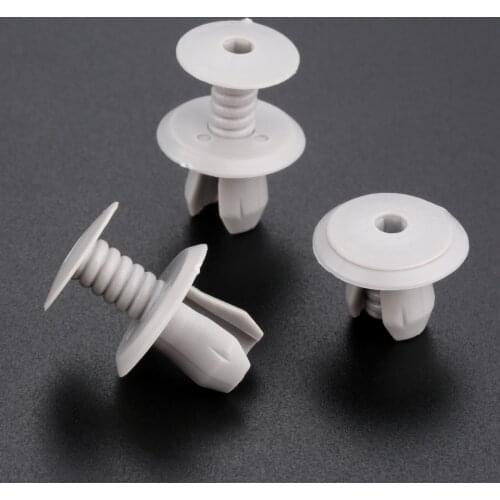 100Pcs Auto Fastener Trim Panel Lining Clips For V W Volkswagen T4 T5 Transporter Eurovan Dark Car Plastic Rivets Automobile