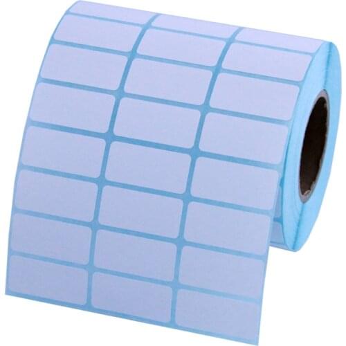 Paper Sticker 32*25mm 5000 Pcs / Roll Thermal Label Supermarket Label Price