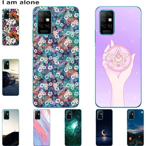 I am alone Phone Case For Infinix Note 8 8i X692 X683 Bag Fashion Luxury Color Cartoon Printed Paint Mobile