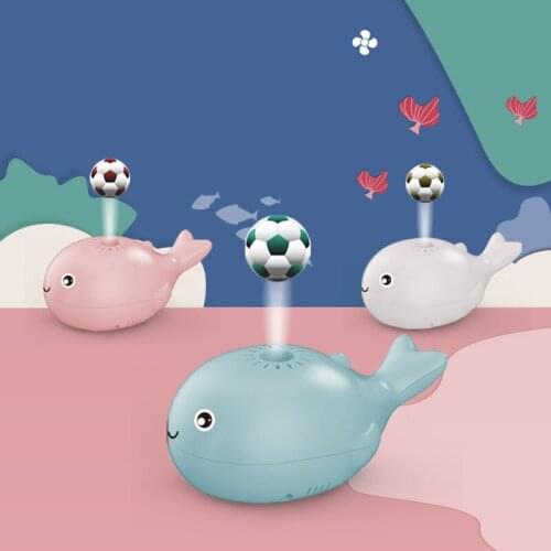 97BE Childrens Fan Suspension Ball Rechargeable Handheld Fan Mini Whale Leafless Fan Suspension Ball Fan New Toys