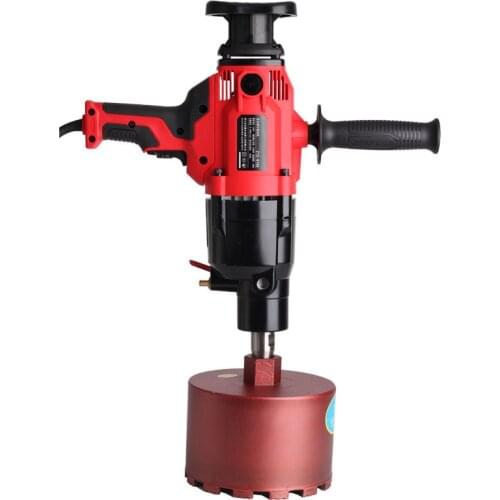 220V 1600r/min Electric Diamond Water Drill Machine Engineering Torque Drilling Mini Hand Power Tool Max.180MM