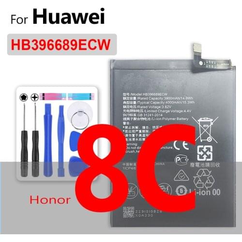 HB396689ECW/HB406689ECW Replacement Battery For Huawei Honor 8C Honor8C