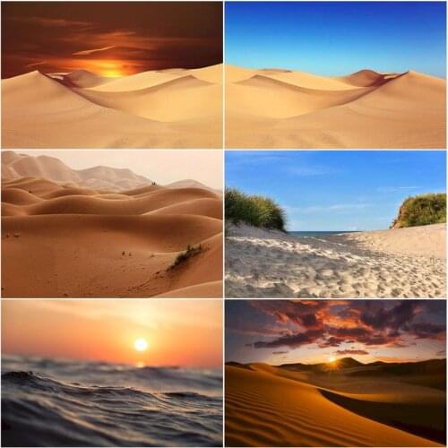 GATYZTORY 40x50cm Desert Oil Painting By Numbers Kits Natural Scenery Framed On Canvas Home Wall Decoration Art Handmade Gift