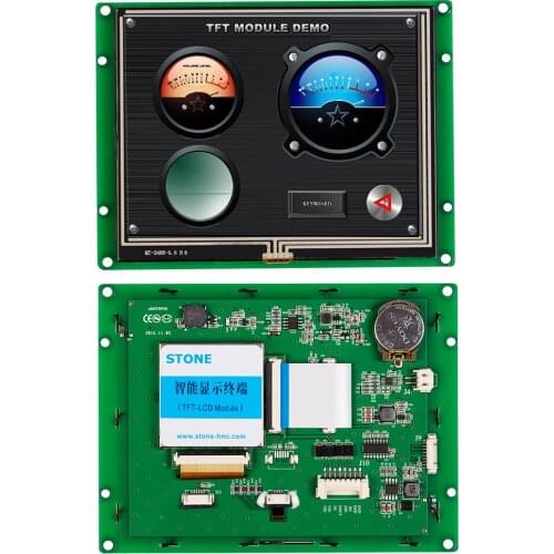 5.6" LCD Display Screen Controller RS485 UART And RGB Display With 16bit Color