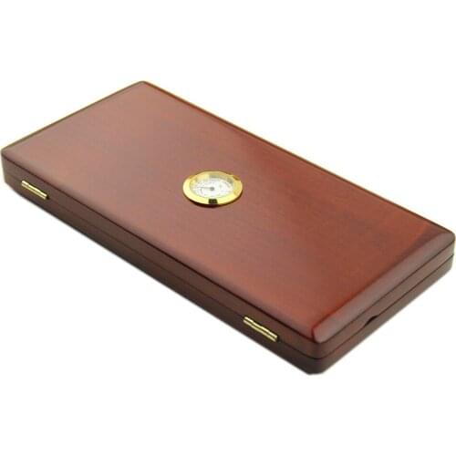 Beautiful Wooden oboe reeds box case hold 20 pcs reeds Strong Oboe Reed Case with Hygrometer, 20 Oboe Reed Case, Humidity Contro