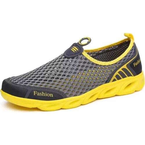 Fashion Casual Shoes Lightweight Summer Breathable Men Shoes Outdoor Comfortable Women Footwear Male Ladies Wading Shoes36-45