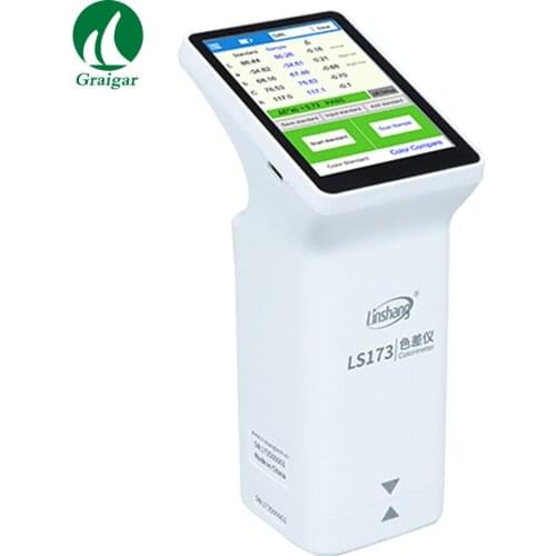 LS173 Portable Multifunctional Colorimeter D/8 Touch Scree Color Analyzer