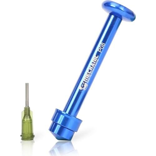 MECHANIC Aluminum Alloy Push Rod Needle Barrel Type Solder Flux Solder Paste Solder Paste Accessories Putter Universal Booster