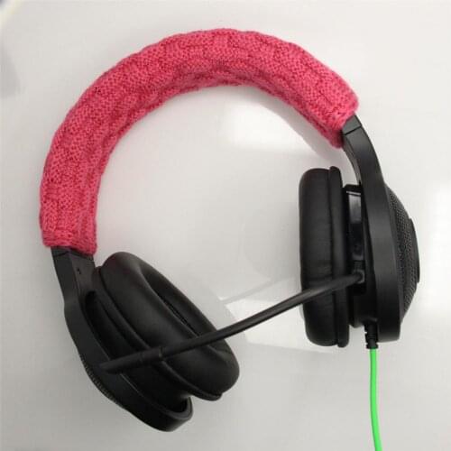 Comfortable Wool Headband Cushion DIY Replacements For Headphones Headset Replacement Headband Soft and comfortable cushion