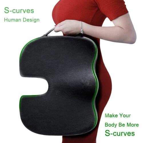 New Gel Sponge Cushion Office Thicken Upholstery Memory Foam U-Shape Cushion Silicone Sofa Cushion Soft Comfort Cojines Coussin