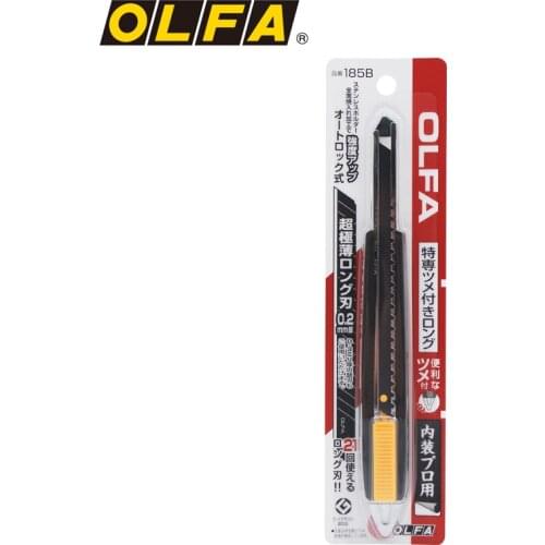 OLFA import standard lengthened art decoration wallpaper film knife 9MM sharp 185B