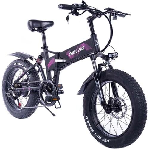 750W Super Power Electric Commuter Bicycles Folding Electric Road Bikes with 48V 10Ah Removable Lithium-Ion Battery 20-inch Tire