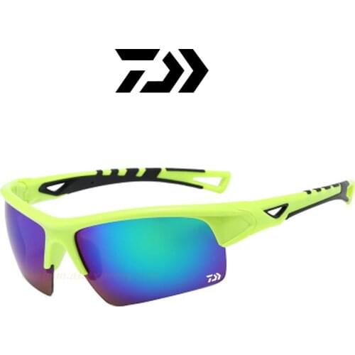 New Daiwa Fishing Glasses Mens Women Outdoor Leisure Retro Fashion Fishing Sunglasses Driving Polarized Sunglasses Sunglasses