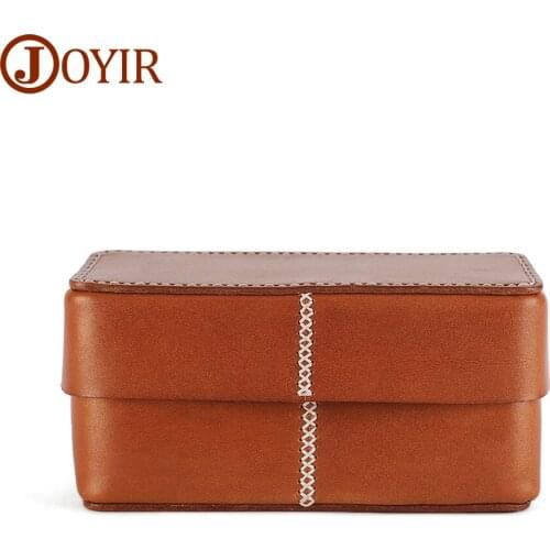 JOGUJOS Women Travel Make Up Cosmetic Bag Genuine Leather Cosmetic Case Necessaries Organizer Makeup Case Pouch Toiletry Kit Bag