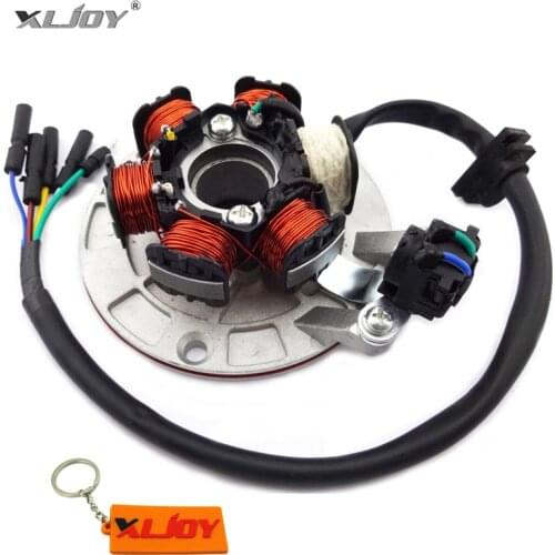 XLJOY 140cc Magneto Stator For Chinese CRF50 KLX BSE KAYO SSR PIRANHA YCF Pit Dirt Bike