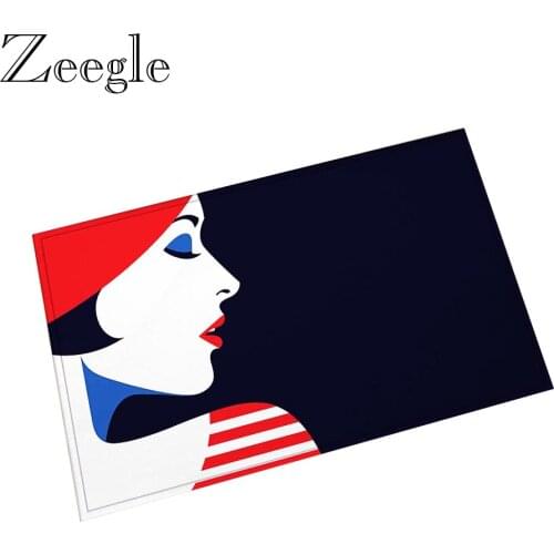 Funny Floor Mat Doormat Anti-slip Bathroom Carpet Washable Living Room Rug Outdoor Carpet Absorbent Outdoor Rug Foot Mat