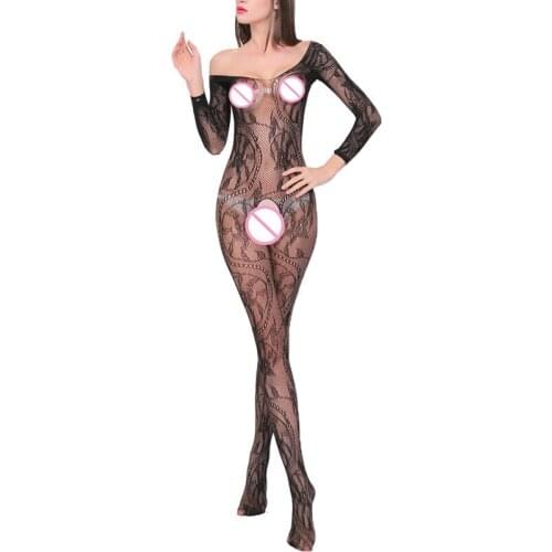 Hot sale sexy bodystocking Sexy Lingerie Womens Sheer Sex lingeries New lenceria Sexy Body Suit Game Uniforms Body Stocking