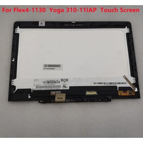 11.6 LCD Screen Touch Assembly NT116WHM-N42 5D10M36226 FLEX 4-1130 For Yoga 310-11IAP