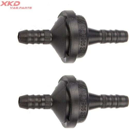 2pcs Air Pump Vacuum Check Valve For V-W Passat Je-tta Golf Beetle EOS Touran AU-DI A4 A6 TT TTS S8 1.8T 2.0FSI
