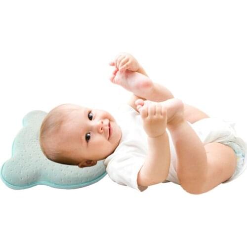 2019 Memory Foam Baby Pillows Breathable Baby Shaping Pillows to Prevent Flat Head Ergonomic Newborns Pillow almofada infantil