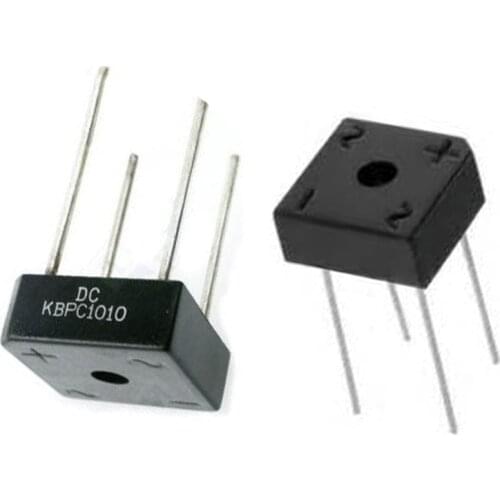 5PCS/lot KBPC1010 Free shipping 10A 1000V diode bridge rectifier kbpc1010