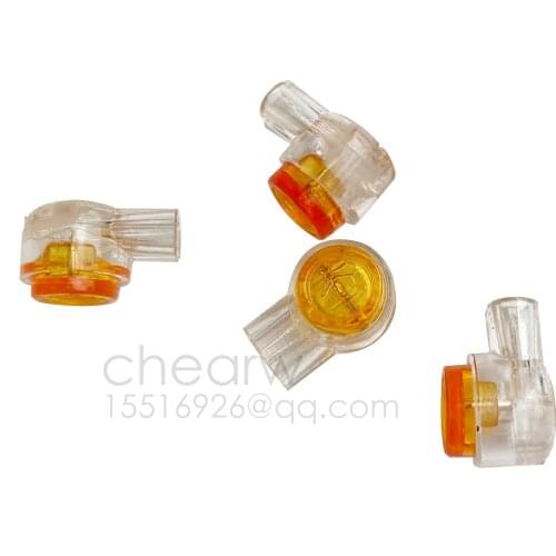 50pcs Rj45 Connector Crimp Connection Terminals K1 K2 K3 Connector Waterproof Wiring Ethernet Cable Telephone Cord Terminals