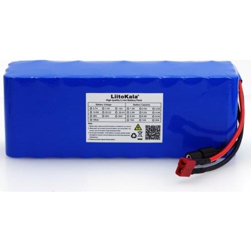 LiitoKala 36V 7.8Ah 10S3P 7800mAh 18650 Rechargeable battery pack ,modified Bicycles,electric vehicle 36V Protection PCB