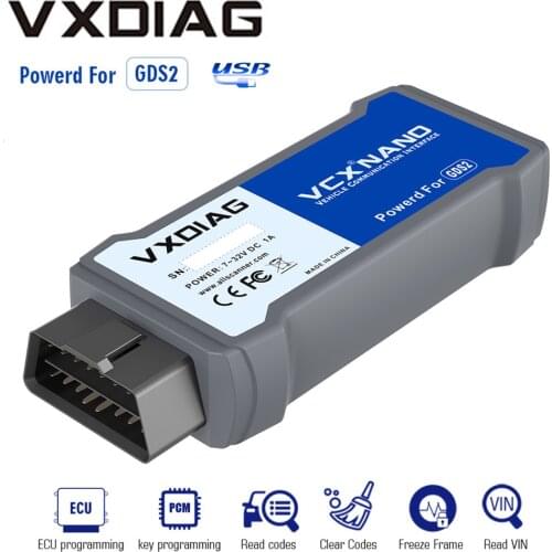 VXDIAG VCX NANO for G-M / for OPEL/Saab GDS2 V21.0.01501 / 2020.4 Tech2WIN 16.02.24 Car Diagnostic Tool USB Version