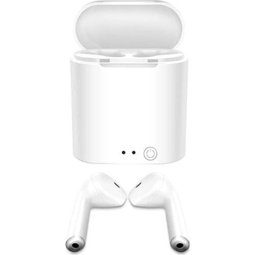 Wireless Bluetooth Headset I7-MINI Type Helmets Music Running Tws Cable Charging For All Phones