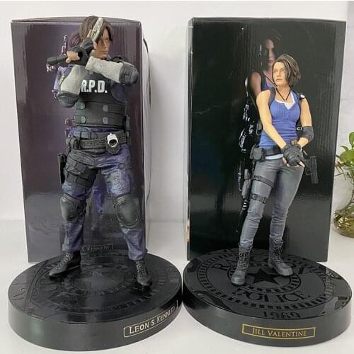 Jill Valentine Figure Game Character Leon Scott Kennedy Action Figure Model Toy Doll Gift