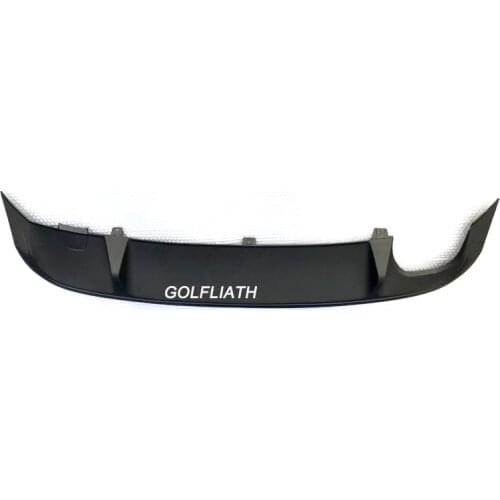 GOLFLIATH GLI style PP Rear Diffuser Spoiler Lip Auto Car Rear Bumper kit Fit For VW Jetta MK6 2012-2014