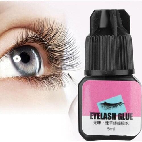 5ml Eyelash Extension Glue Tasteless Open Eyes Eyelash Tool Eyelash Makeup Glue Beauty Glue Extension O9Y0