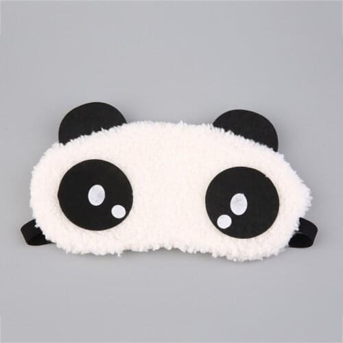 Cute Panda Sleeping Face Eye Mask Blindfold Eyeshade Traveling Sleep Eye Aid Drop Shipping Wholesale new