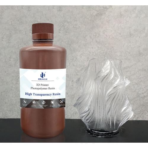 JAMGHE Headphone Model 500G High Transparency Resin 3D Printer Mars Pro For Anycubic Mega X 3D Printer Resin Clear Safer Resin