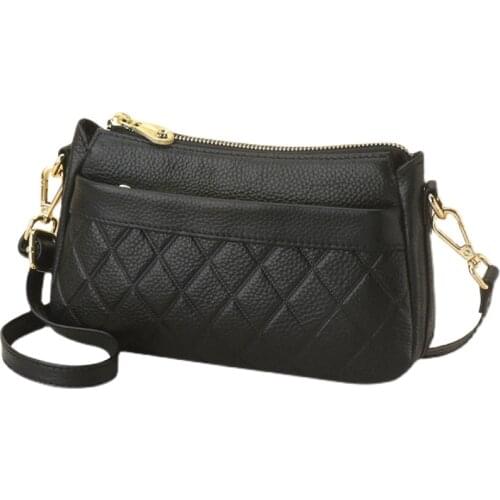 Fashion Genuine Leather Shoulder Bag Luxury Handbags Women Bags Designer Ladies Small Crossbody Bags Female Purse Bolsos Mujer