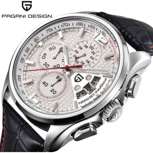 Men Quartz Watches PAGANI DESIGN Luxury Brands Fashion Timed Movement Military Watches Leather Quartz Watches relogio masculin